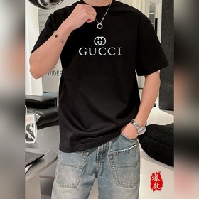 Gucci. Новая весенняя коллекция 2025 года： модная рубашка с кругл