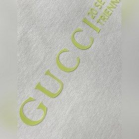 Guqi, новейшая модель короткорукавой футболки 2025 года, стильная