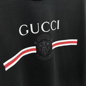 Gucci 2025FW весна-лето новинка, футболка с круглым вырезом, объе