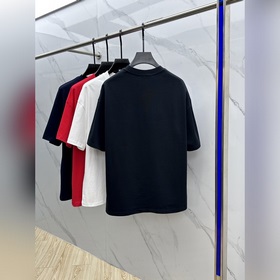 Gucci 2025FW весна-лето новинка, футболка с круглым вырезом, объе