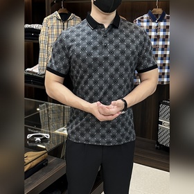 Gucci 2025ss Новая модель на год Змеи. Короткая рубашка с воротни