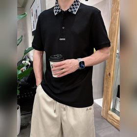 Новая модель короткорукавой рубашки-поло Gucci 25s. Рекомендуем! 