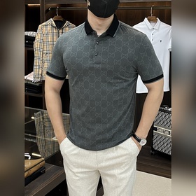 Gucci 2025ss Новая модель на год Змеи. Короткая рубашка с воротни