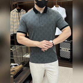 Gucci 2025ss Новая модель на год Змеи. Короткая рубашка с воротни