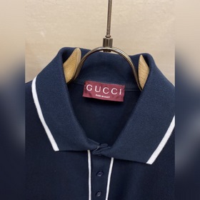 Gucci, вышитая рубашка-поло Выбор ткани： 100% хлопок, на основе т