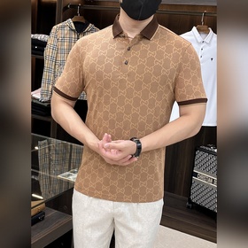 Gucci 2025ss Новая модель на год Змеи. Короткая рубашка с воротни