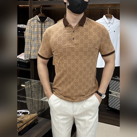 Gucci 2025ss Новая модель на год Змеи. Короткая рубашка с воротни