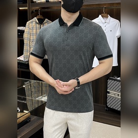 Gucci 2025ss Новая модель на год Змеи. Короткая рубашка с воротни