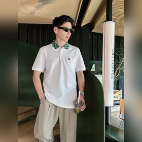 Новая модель короткорукавой рубашки-поло Gucci 25s. Рекомендуем! 