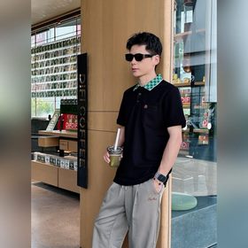 Новая модель короткорукавой рубашки-поло Gucci 25s. Рекомендуем! 