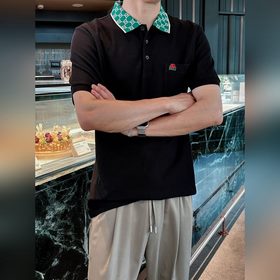 Новая модель короткорукавой рубашки-поло Gucci 25s. Рекомендуем! 