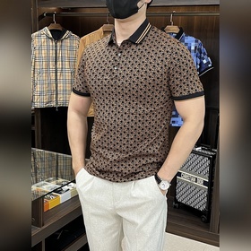 Gucci 2025ss Новая модель на год Змеи. Короткая рубашка с воротни