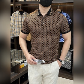 Gucci 2025ss Новая модель на год Змеи. Короткая рубашка с воротни