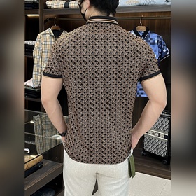 Gucci 2025ss Новая модель на год Змеи. Короткая рубашка с воротни