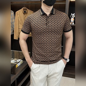 Gucci 2025ss Новая модель на год Змеи. Короткая рубашка с воротни