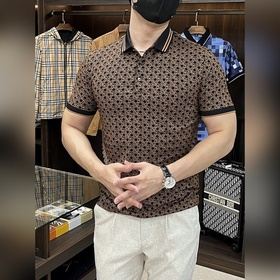 Gucci 2025ss Новая модель на год Змеи. Короткая рубашка с воротни
