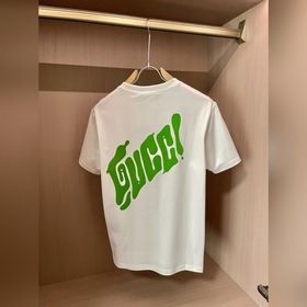 GUCCI 2025 весна-лето, новая коллекция, импортная футболка с коро