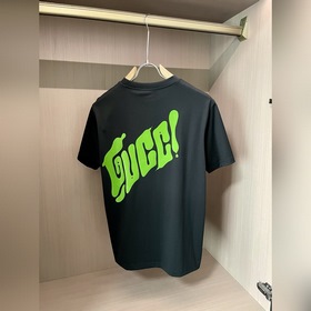 GUCCI 2025 весна-лето, новая коллекция, импортная футболка с коро