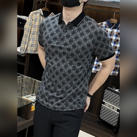 Gucci 2025ss Новая модель на год Змеи. Короткая рубашка с воротни