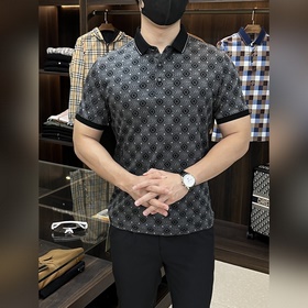 Gucci 2025ss Новая модель на год Змеи. Короткая рубашка с воротни