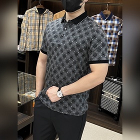 Gucci 2025ss Новая модель на год Змеи. Короткая рубашка с воротни