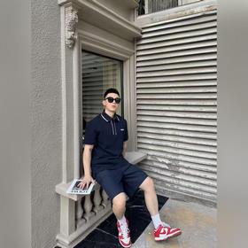 GUCCI вышитая рубашка-поло Выбор ткани： 100% хлопок, на основе тр