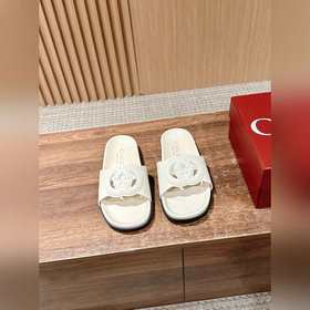 Новые пляжные тапочки Gucci с липучкой, тапочки с кожаной поверхн
