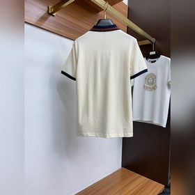 Gucci 2025 Новая модель мужской рубашки-поло с воротником и корот