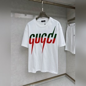 Новый комплект с коротким рукавом Gucci 1975ss весна-лето, для му