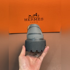 Мужские туфли Hermes для повседневной и деловой носки. Материал： 