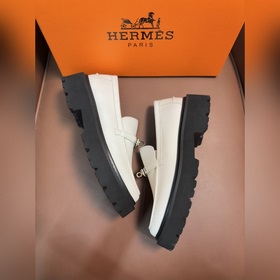 Мужские туфли Hermes для повседневной и деловой носки. Материал： 