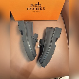 Мужские туфли Hermes для повседневной и деловой носки. Материал： 