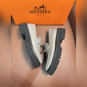 Мужские туфли Hermes для повседневной и деловой носки. Материал： 