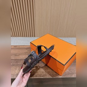 Романские сандалии Hermès с подиума Для повседневной носкили пут