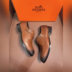 HERMES/ Hermes – высококачественные мужские деловые туфлиз натура