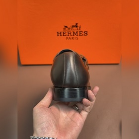 HERMES/ Hermes – высококачественные мужские деловые туфлиз натура
