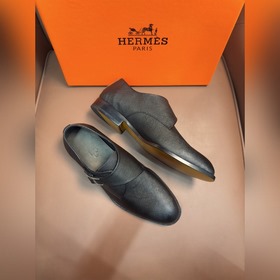 HERMES/ Hermes – высококачественные мужские деловые туфлиз натура