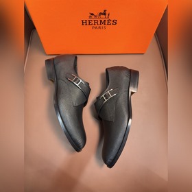 HERMES/ Hermes – высококачественные мужские деловые туфлиз натура