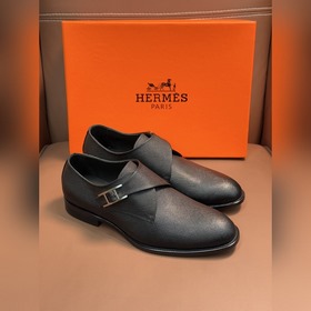 HERMES/ Hermes – высококачественные мужские деловые туфлиз натура