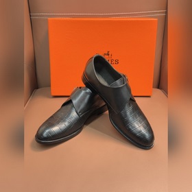 HERMES/ Hermes – высококачественные мужские деловые туфлиз натура
