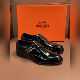 HERMES/ Hermes – высококачественные мужские деловые туфлиз натура
