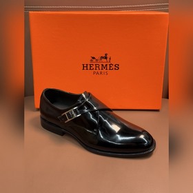 HERMES/ Hermes – высококачественные мужские деловые туфлиз натура
