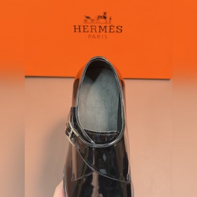 HERMES/ Hermes – высококачественные мужские деловые туфлиз натура