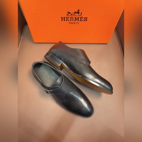 HERMES/ Hermes – высококачественные мужские деловые туфлиз натура