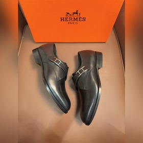 HERMES/ Hermes – высококачественные мужские деловые туфлиз натура