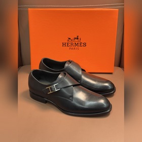 HERMES/ Hermes – высококачественные мужские деловые туфлиз натура