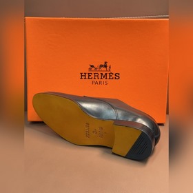 HERMES/ Hermes – высококачественные мужские деловые туфлиз натура