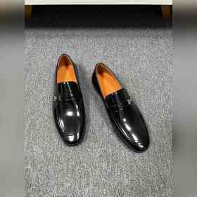 Hermes мужские туфли, верх из импортной кожи с отверстиями/коровь