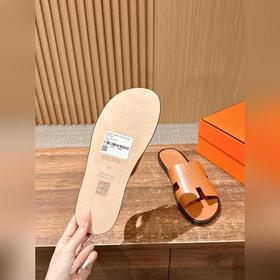 Классические тапочки для пар от Hermès с отпечатками ладоней/стра