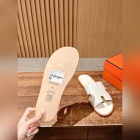 Классические тапочки для пар от Hermès с отпечатками ладоней/стра